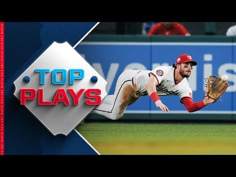 Top MLB Plays of 8/14/25 (Dylan Crews’ great grab and MORE!)