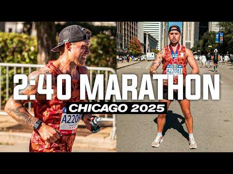 How I Ran a 2:40 Marathon | Chicago Marathon 2025