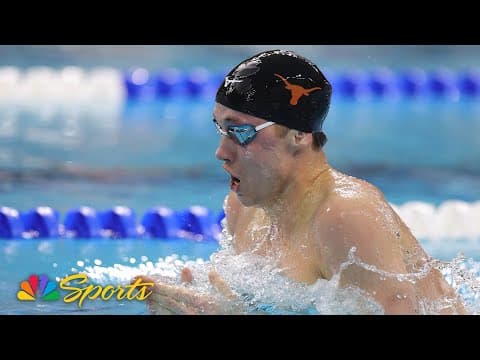 Carson Foster DOMINATES 400m medley in nine-second win at Toyota US Open | NBC Sports