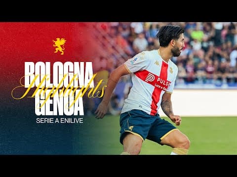 HL | BOLOGNA 2-1 GENOA | SERIE A ENILIVE 25/26