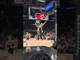 The RZA yammed on him 😮😮 #nba #hawks #poster #zaccharierisacher