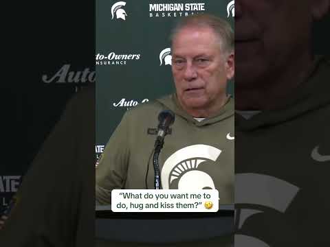 Tom Izzo is not here to coddle his players 😤
