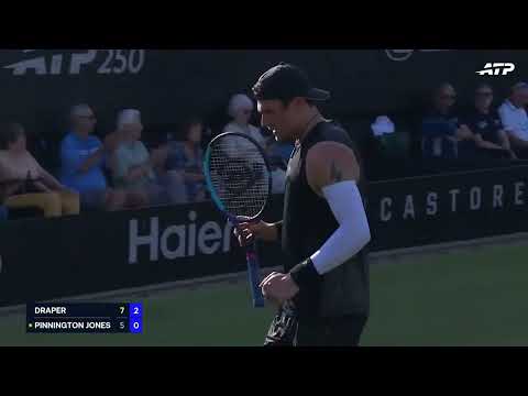Jack Draper vs Jack Pinnington Jones Highlights | Eastbourne 2026 Round 2