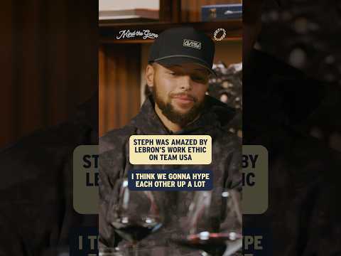 LeBron and Steph on the court together was pure magic #teamusa #usabasketball #shorts