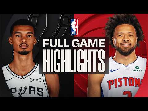 PISTONS at SPURS | FULL GAME HIGHLIGHTS | February 23, 2026