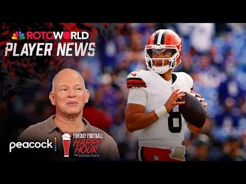 How Dillon Gabriel impacts output in Browns’ pass game | Fantasy Football Happy Hour | NFL on NBC