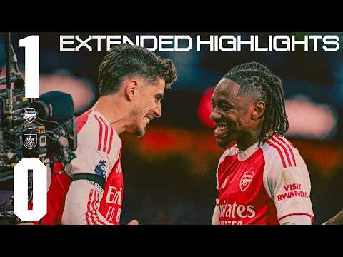 EXTENDED HIGHLIGHTS | Arsenal v Burnley (1-0) | Havertz grabs the winner | Premier League