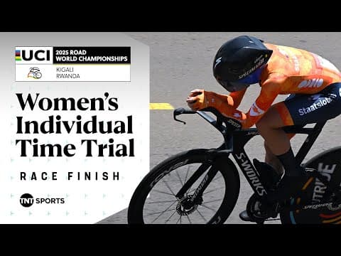 THRILLER! 🔥 | Women's Individual Time Trial Final KM's | 2025 UCI Road Cycling World Championships