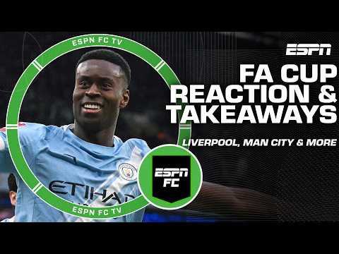 FA CUP REACTION ⚽ Liverpool vs. Brighton, Aston Villa vs. Newcastle and Man City vs. Salford City