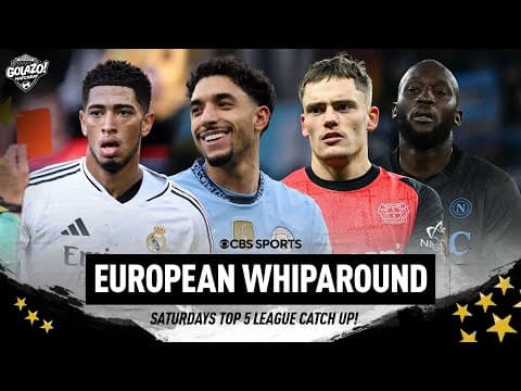 Bellingham's Red Card, Marmoush Hat-Trick Hero, and Leverkusen and Napoli Fumble | Matchday