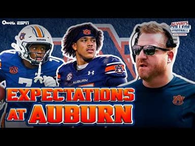 Expectations at Auburn?!