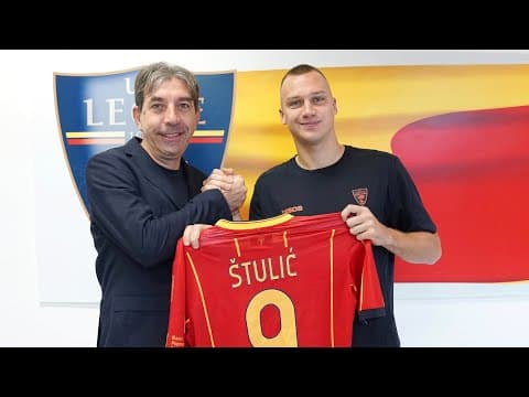 Conferenza stampa di presentazione di Nikola Štulić