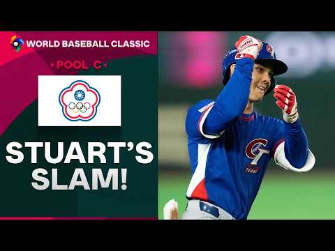 Stuart Fairchild hits a grand slam for Team Chinese Taipei! 💪 (ANOTHER slam at the Tokyo Dome!)