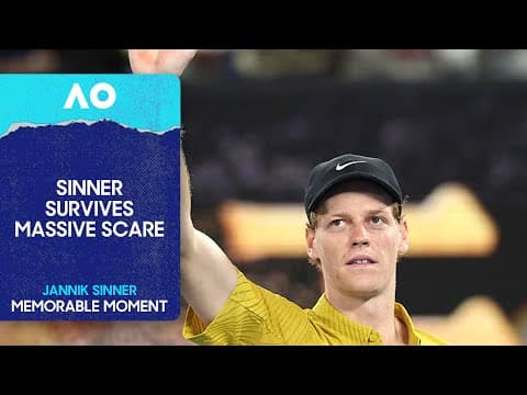 Jannik Sinner Wins in the Heat! | Australian Open 2026
