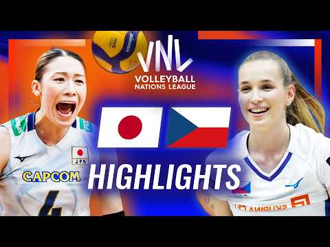 Japan 🇯🇵 vs. Czechia 🇨🇿 - Highlights | Week 2 | Women's VNL 2026