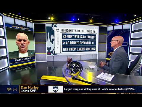 Dan Hurley on UConn's dominant win vs. St. John's & Alex Karaban's leadership 👏 | SC with SVP
