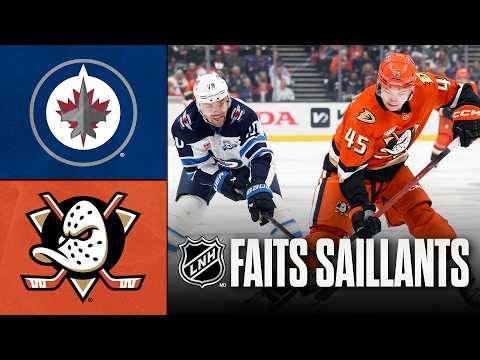 Jets vs Ducks 27/02/26 | Faits saillants