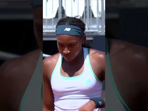 Coco had it covered 😮‍💨👏 #WTA #IBI26 #CocoGauff #Rome #tennis