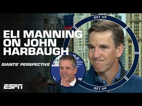 Giants LEGEND Eli Manning suggests Jaxson Dart can be COACHED BETTER by John Harbaugh 👏 | Get Up