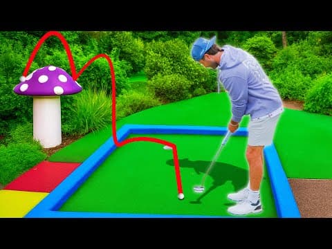 We Had a Left Handed Mini Golf Match..