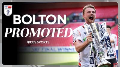 Bolton secure PROMOTION to EFL Championship | Full Scenes + Trophy Lift