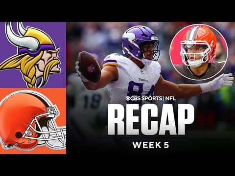 Vikings vs Browns REACTION: Dillon Gabriel becomes 17th straight Browns QB to lose first start