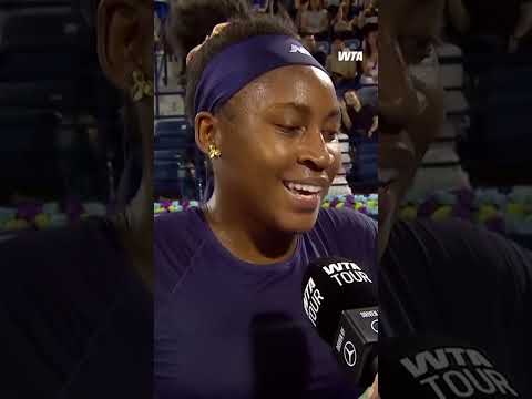 All about growing the game! 🫶 #WTA #CocoGauff #AlexEala #DDFTennis #Interview #Tennis