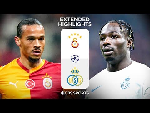 Galatasaray vs. Union Saint-Gilloise: Extended Highlights | UCL League Phase MD 5 | CBS Sports