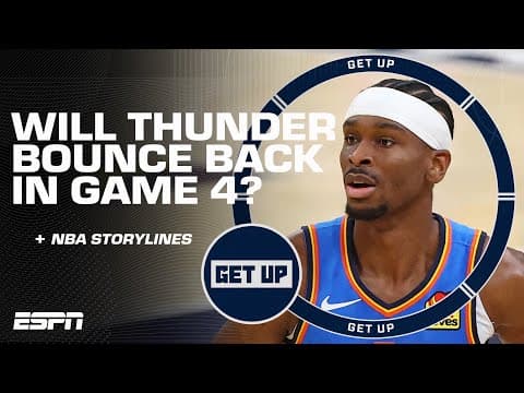 Monica McNutt says 'Game 4 is a MUST-WIN for OKC' + Will Luka & LeBron WIN a title in LA❓👀 | Get Up