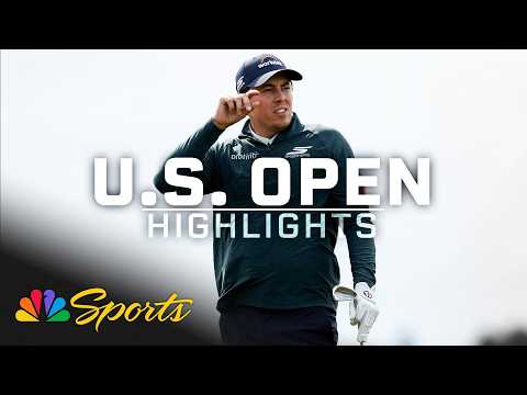 Matt Fitzpatrick grinds out hard-fought Round 2 at 126th U.S. Open | Golf on NBC Sports