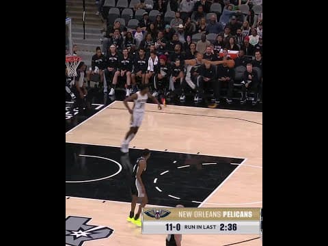 Yves Missi Highlights vs. Spurs 1/25/26
