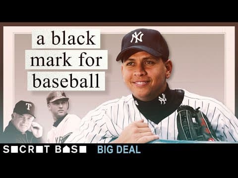 Alex Rodriguez switching positions to join the Yankees was a big deal