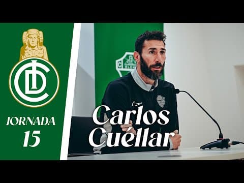 RUEDA DE PRENSA | Carlos Cuéllar habla sobre el Elche Ilicitano - CD Coria | Jornada 15