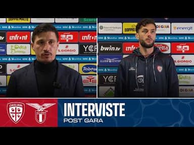 Post Gara | Pisacane e Dossena dopo Cagliari-Lazio | Serie A Enilive