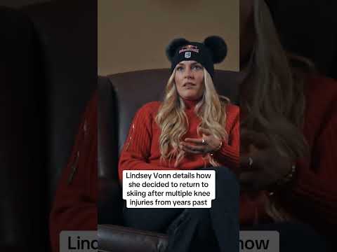 Lindsey Vonn has always been resilient ❤️