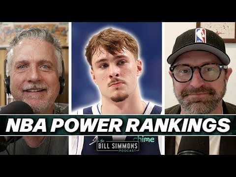 NBA Power Rankings and an Eagles/Steelers Fan Base Report | The Bill Simmons Podcast