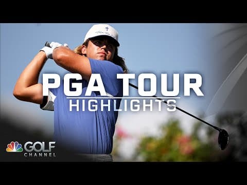 World Wide Technology Championship, Round 3 | PGA Tour Highlights | Golf Channel