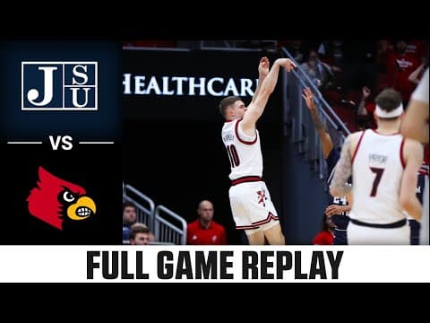 Jackson State vs. Louisville Full Game Replay | 2024-25 ACC Men's Basketball