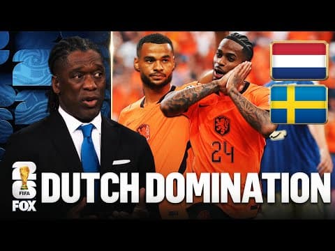 'We’re Here To Go All The Way' 🇳🇱 Clarence Seedorf REACTS to Netherlands’ STATEMENT Win vs Sweden