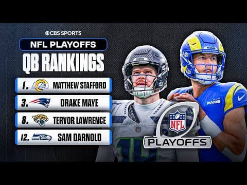 Ranking Every Quarterback in the NFL Playoffs ✅