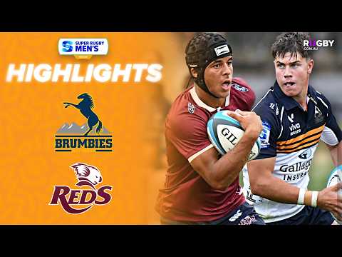 ACT Brumbies v Queensland Reds Highlights | Super Rugby Next Gen | Round 1