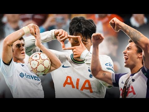 SPURS' GREATEST EVER EUROPEAN GOALS! FT. HEUNG-MIN SON, GARETH BALE, LUCAS MOURA AND MANY MORE
