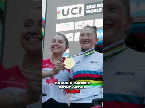 The Story Behind Magdeleine Vallieres' Rainbow Ride In World Championships 2025