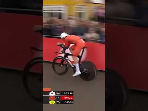 It’s double Dutch for Ethan Hayter as he takes Stage 2 in the Tour of Holland 💪