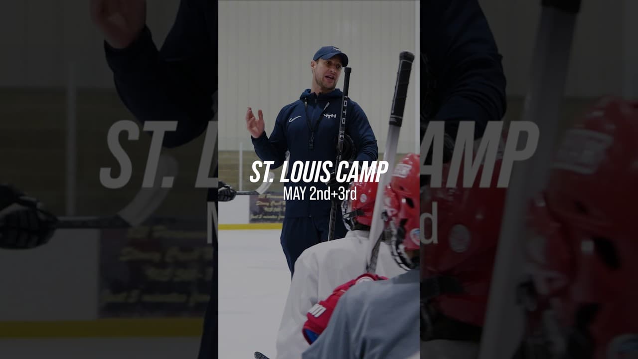 COME TRAIN WITH ME AT THE ST. LOUIS CAMP! #hockeycoaching #hockeytraining
