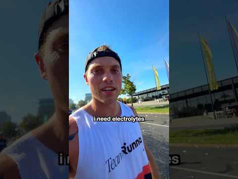 Cramping 40 km into The Berlin Marathon