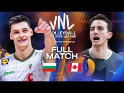 Bulgaria 🇧🇬 vs. Canada 🇨🇦 | VNL 2025 - Full Match | Week 1