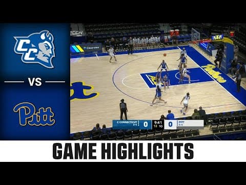 Central Conn. St. vs. Pittsburgh Game Highlights | 2025 ACC Womens's Basketball