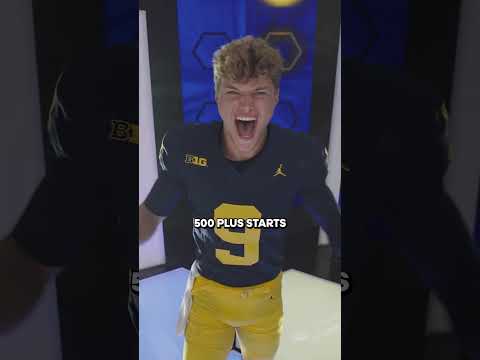 Michigan fans need to CALM down 😬 #michiganwolverines