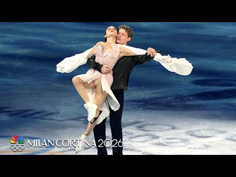 Madison Chock and Evan Bates regal in exhibition gala skate | Winter Olympics 2026 | NBC Sports